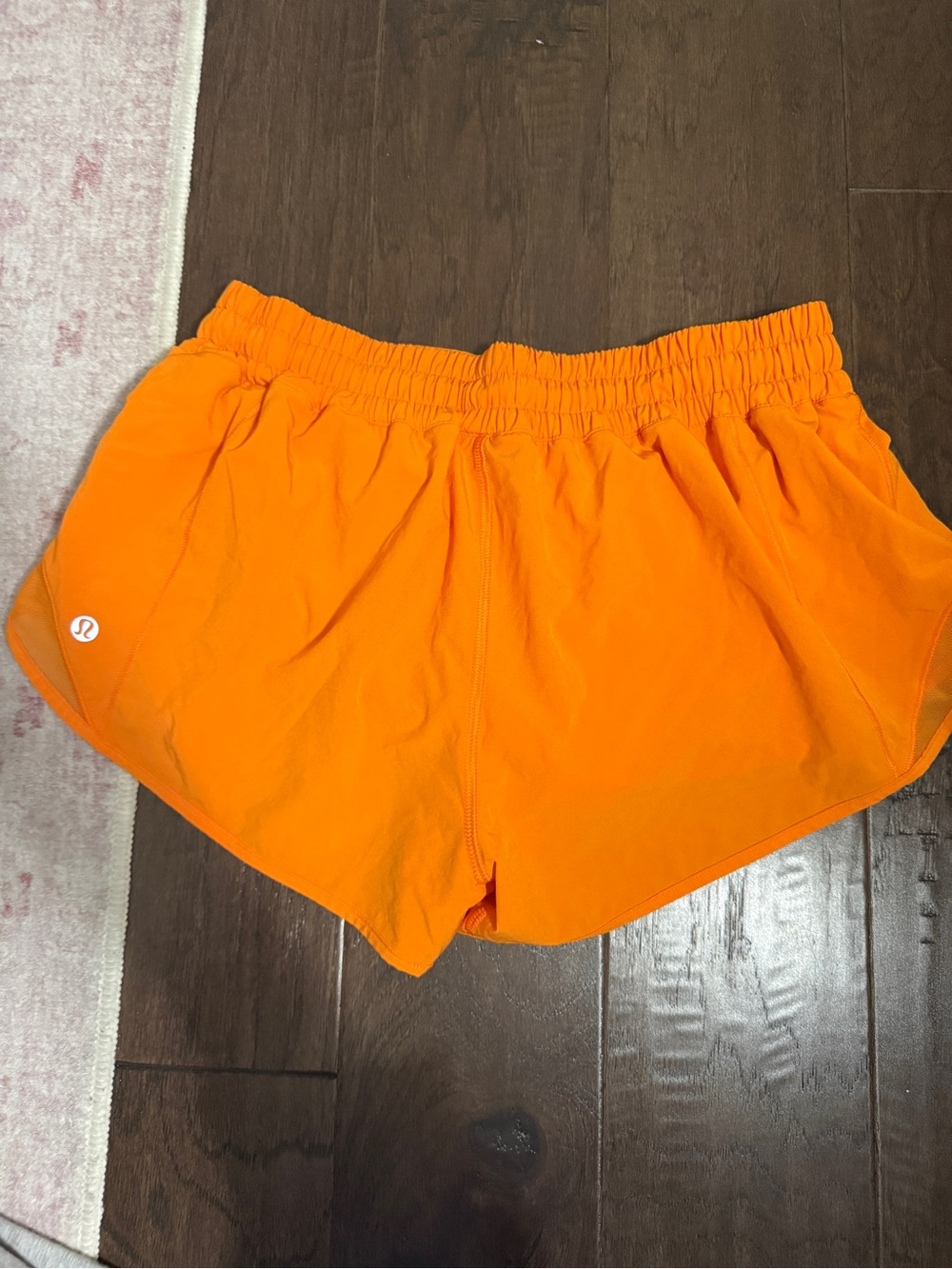 lululemon athletica Bright Orange Women's Athletic Shorts size 8